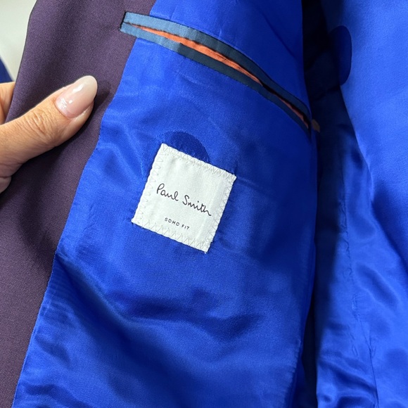 Paul Smith SOHO Fit Two-Piece Wool Suit - R38 Drop 6 - Picture 2 of 4